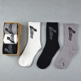 Men socks letter socks