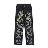 Men Jeans Hole Personalized Punk