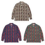 GUILTYPARTIES TIGER Shirts Casual leopard print long-sleeved shirt