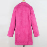 Women Fur Jacket Fashion Plush Coat