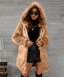 Women Fur Jacket Fashion Plush Coat