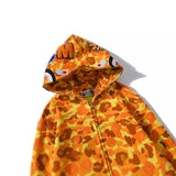 Bathing Ape Hoodie PlayerUnknown's Battlegrounds Orange Camo Jacket