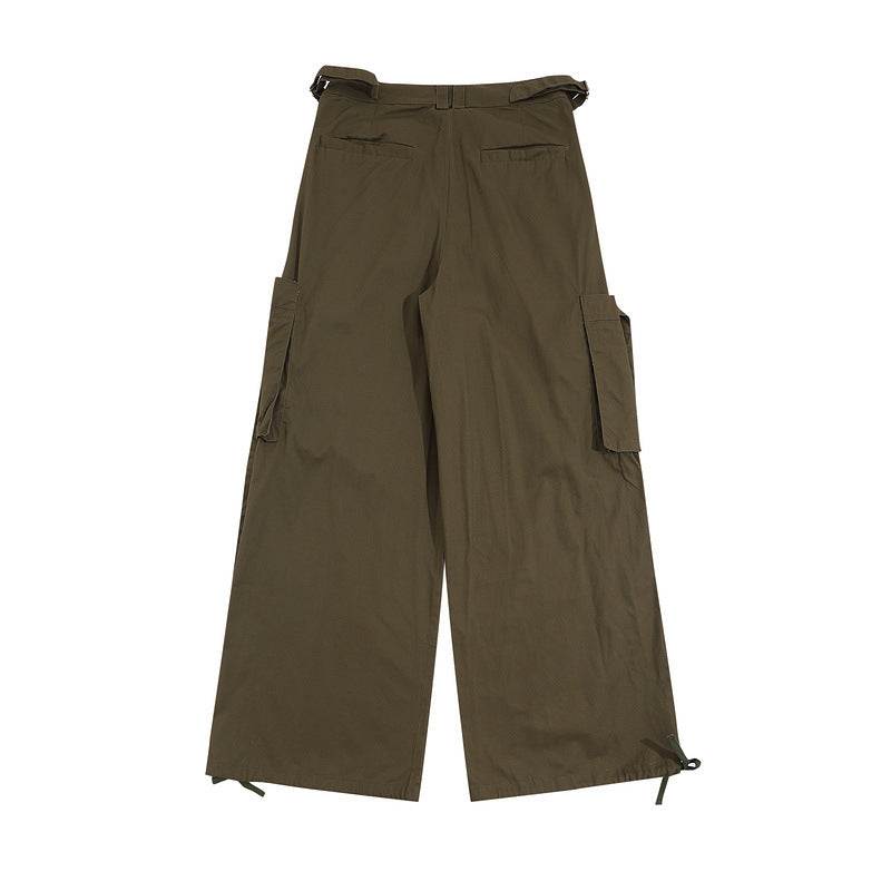 Cargo Pants Retro Large Pocket Overalls Loose Cityboy