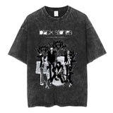Japanese Manga Black Stones Nana Osaki Vintage Washed Tee