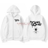 Rock Band My Chemical Romance Mcr Dead Zipper Hoodie