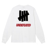 UNDEFEATED T Shirts Pure cotton men's and women's loose long sleeves