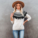 Women Pullover Sweater Vintage Sweater plus Size Sweater