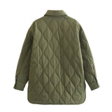 Women Cotton Coat Thick Quilted Coat