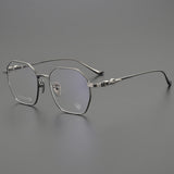 CHH Chrome Hearts Glasses Pure Titanium Business Polygon Glasses Frame
