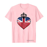 Inspired by Queen's Platinum Jubilee 2022 Elizabeth 70 Years T-shirt Pattern Printing