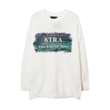 Women Sweater Idle Style Loose Knit Sweater Sweater
