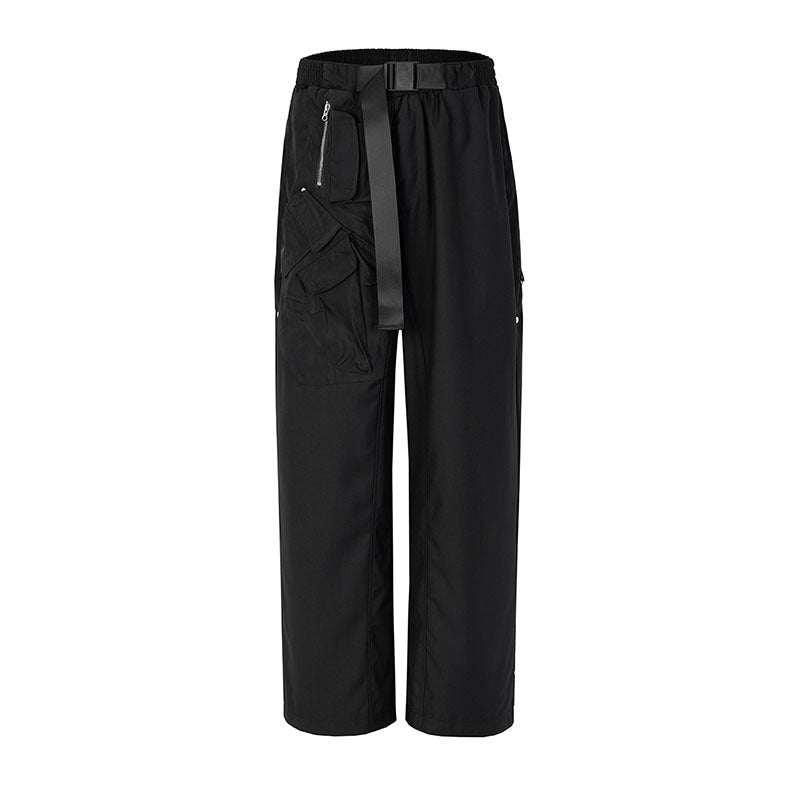 Cargo Pants Dark Multi-Pocket Personality Design
