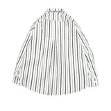 Unisex Shirt Vintage Cityboy Casual Loose Stripes