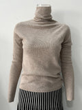 Women Work Business Casual Sweaters Wool Stretch Slim Knit Sweater