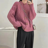 Women Knitted Cardigan Vintage