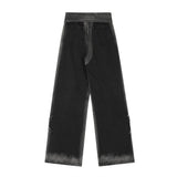 Men Jeans Inkjet Gradient Punk