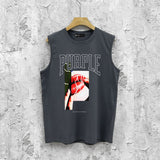 Purple Brand Tank T Shirts Sleeveless T-shirt Vest