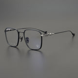 CHH Chrome Hearts Glasses Light Luxury Carved Pure Titanium Myopia Glasses Frame