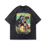 Men T-Shirt Rodman Print Distressed