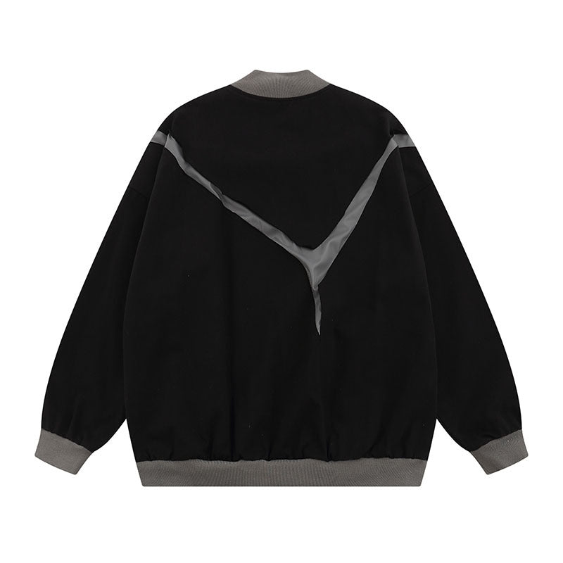 Women Jackets Embroidered Baseball Jacket Vibe Idle Style Vintage Zipper