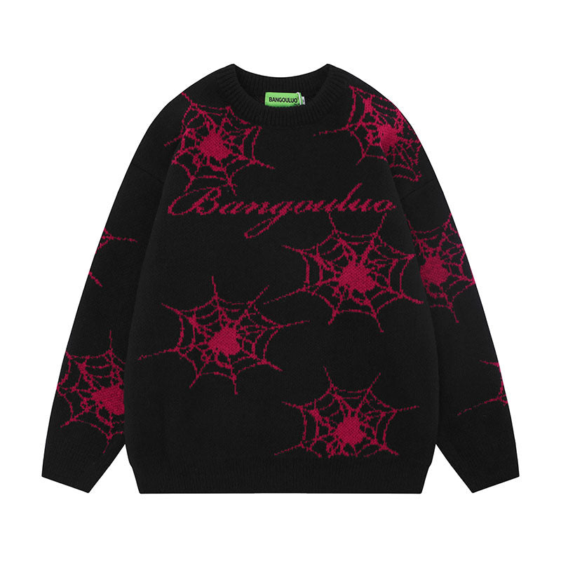 Women Sweater Knitted Couple Sweater Knitting