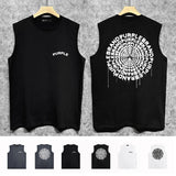 Purple Brand Tank T Shirts Sleeveless T-shirt Vest