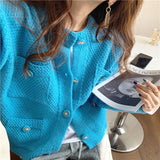 Women Knitted Cardigan Loose Fashionable Knitted Cardigan