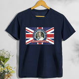 Inspired by Queen's Platinum Jubilee 2022 Elizabeth 70 Years T-shirt Printed Character Top T-shirt with Short Sleeves plus Size