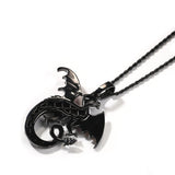 Jewelry Hip Hop Domineering Dragon Pendant Necklace ins Animal Far East Spectrum