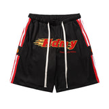 Men Shorts Double-Layer Mesh Breathable Quick-Drying Sports Basketball