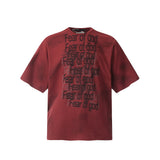 Unisex T-Shirts FOG Dirty Casual Loose T-Shirts