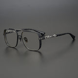 CHH Chrome Hearts Glasses Versatile pure titanium square frame sunglasses frame large face myopia glasses frame