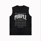 Purple Brand Tank T Shirts Sleeveless T-shirt Vest