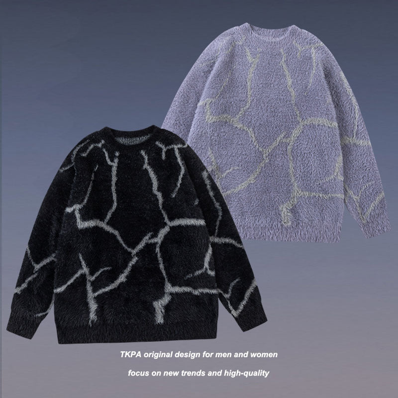 Women Sweater Autumn and Winter Knitted Sweater Men and Women