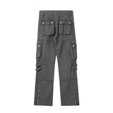 Men Jeans Multi-Pocket Design Personalized Minority