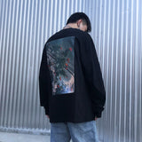 Fog Fear of God Essentials T Shirt Double Line Floral Long Sleeve High Street Loose Couple Bottoming Shirt Men
