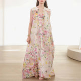 Bohemian Dress Loose Temperament Pleated Dress