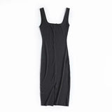 Women Dresses Slim Fit Sexy Stretch Tight Braces Dress