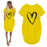 Valentine's Day Dress Summer Short Sleeve Dress