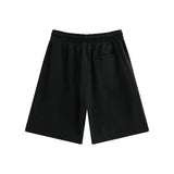 Men Shorts Zipper Stitching Casual Loose Sports