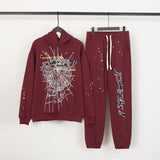 Sp5der Hoodie & Sweatpants 2 Piece Set