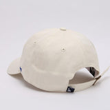 Dodgers and Yankees Baseball Cap 47brand Baseball Cap Women's Embroidered Beige Casual Hat Thin