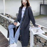 Women Knitted Cardigan Loose Fashion Sweater