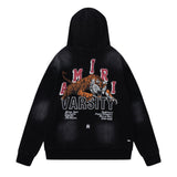 Amiri Hoodie AMI vintage print hooded sweater for men and women