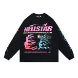 Hellstar long-sleeve T-shirt autumn, loose long-sleeve T-shirt