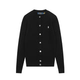 Ralph Lauren Knitted sweaters small twist knitted cardigan polo solid color crew neck