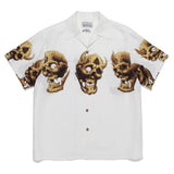 GUILTYPARTIES TIGER Shirts Skull Hawaiian Short Sleeves