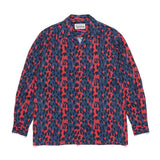 GUILTYPARTIES TIGER Shirts Casual leopard print long-sleeved shirt