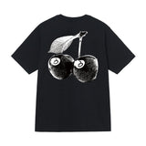 UNDEFEATED T Shirts Tide Brand Tribecoo Tide Baika Men's and Women's Couples Loose Short Sleeve T-Shirt Cotton 2024 Printed Top Half Sleeve