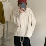 Women Pullover Sweater Loose Thick Sweater